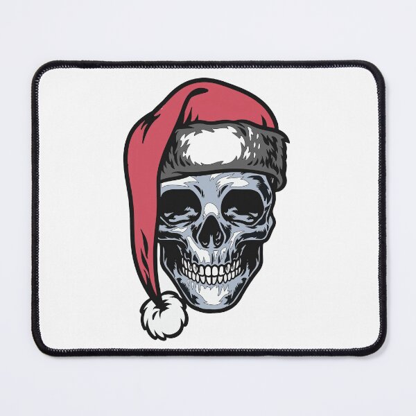 Item preview, Copy of A skull in a Christmas hat designed and sold by kamorim.