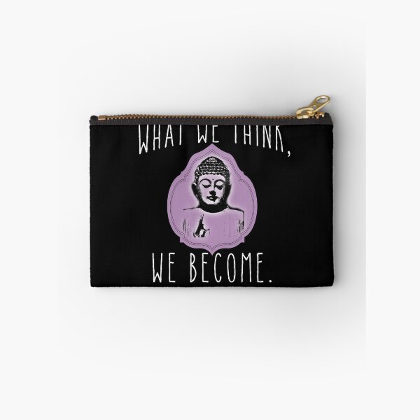 Item preview, Buddha Quote What We Think, We Become designed and sold by Greenbaby.