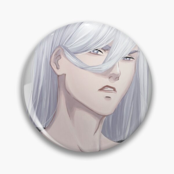 Item preview, White hair anime guy Squalo  designed and sold by NamiNightrain.