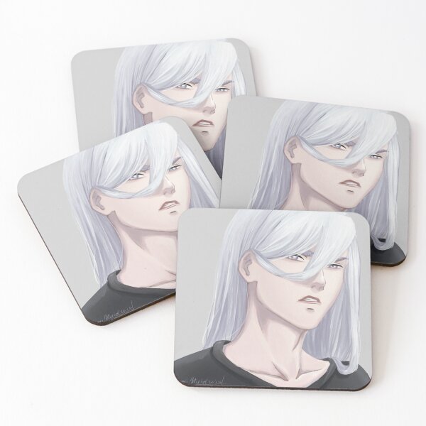 Item preview, White hair anime guy Squalo  designed and sold by NamiNightrain.