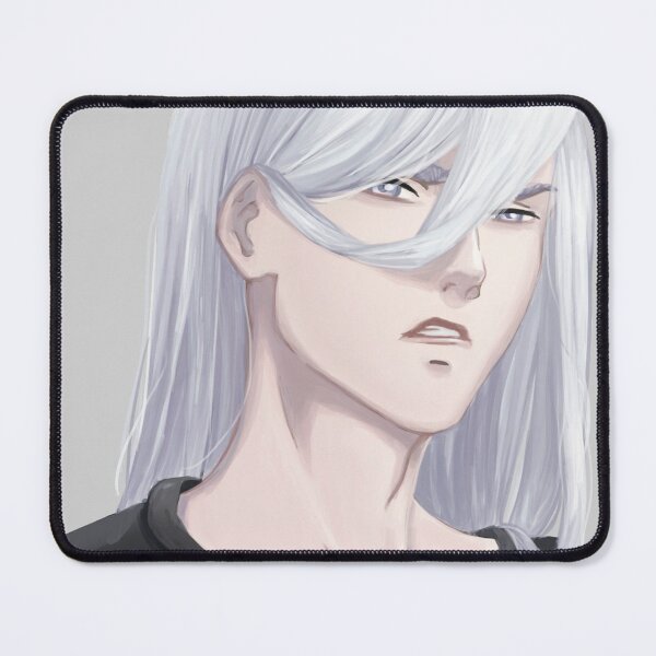 Item preview, White hair anime guy Squalo designed and sold by NamiNightrain.