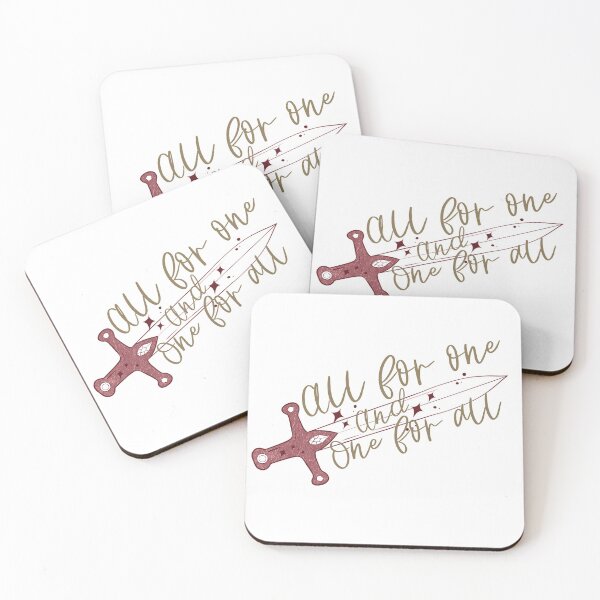 Item preview, All For One and One For All designed and sold by Moon Fern Vintage.