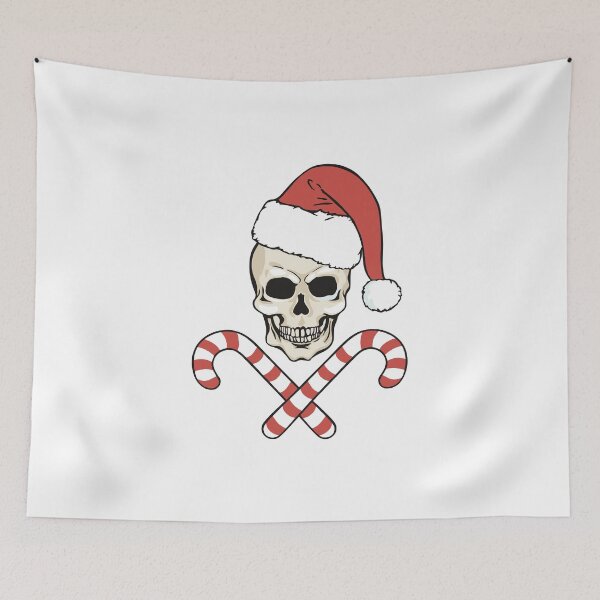 Item preview, a skull with a caramel cane designed and sold by kamorim.
