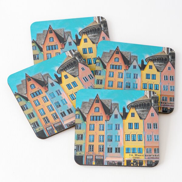 Item preview, Streets of Cologne designed and sold by Sofia-Draws.