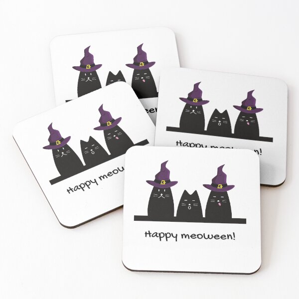 Item preview, Witch Cat Meoween designed and sold by AnnaAndVibes.