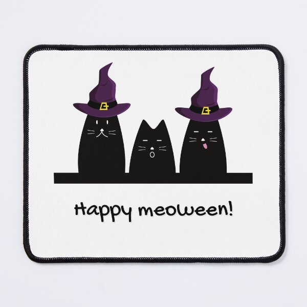 Item preview, Witch Cat Meoween designed and sold by AnnaAndVibes.