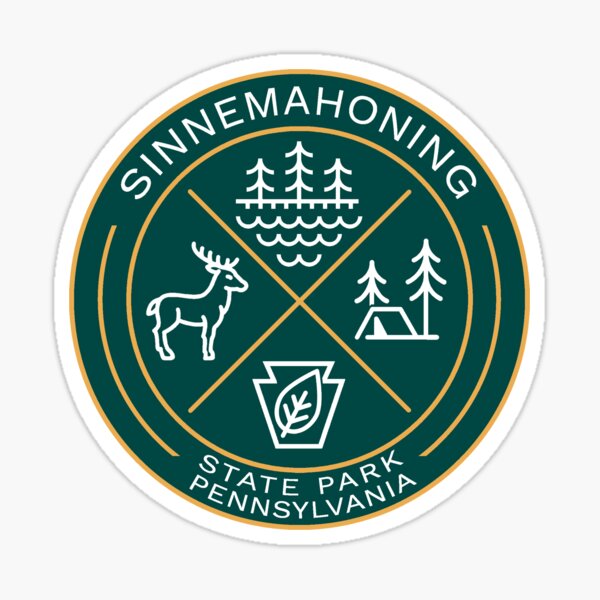Item preview, Sinnemahoning State Park Heraldic Logo designed and sold by VanyaKar.