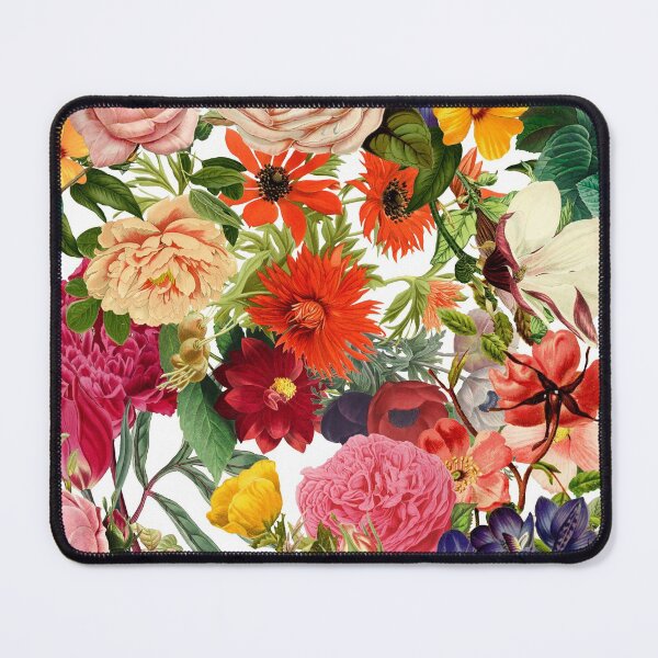Item preview, Summer flowers elegant vintage bouquet cottagecore aesthetic pattern designed and sold by PG Illustration.