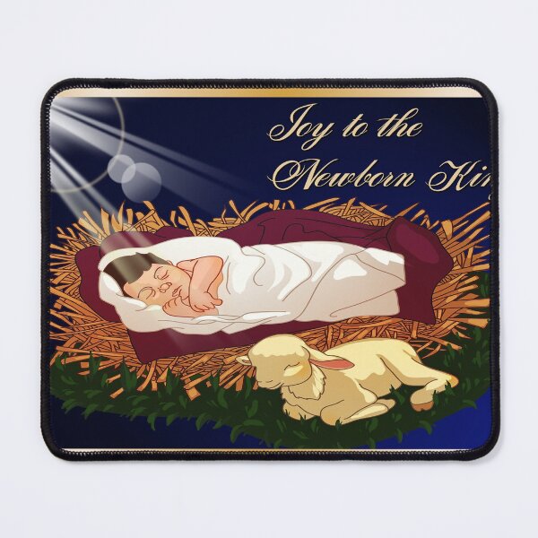 Item preview, Joy to the Newborn King designed and sold by Junior's Digital Designs.
