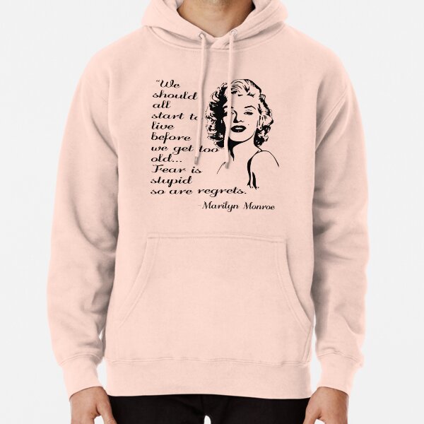 Marilyn monroe sweatshirt hot sale