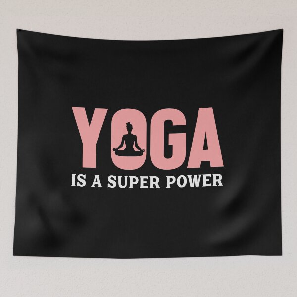 Aperçu de l'œuvre Yoga Vibes, Citations Yoga Power créée et vendue par remonss.