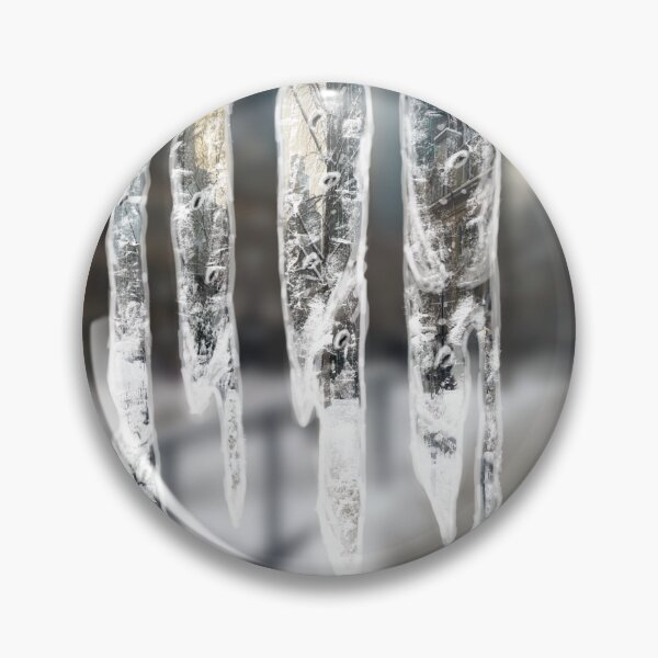 Item preview, Icescape Mirrored Art Icicles Landscape Design designed and sold by OByD.
