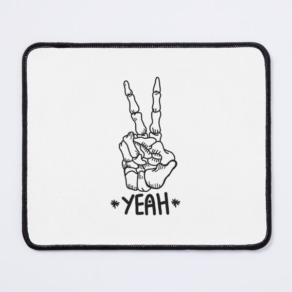 Item preview, Skeleton yeah funny cool life peace  designed and sold by Tropical Blood.