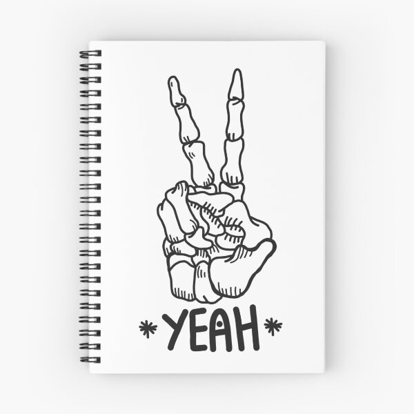 Item preview, Skeleton yeah funny cool life peace  designed and sold by Tropical Blood.