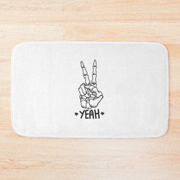Item preview, Skeleton yeah funny cool life peace  designed and sold by Tropical Blood.