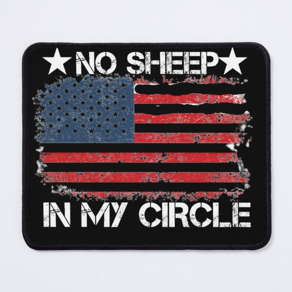 Item preview, No sheep in my circle designed and sold by StoreRahhal.