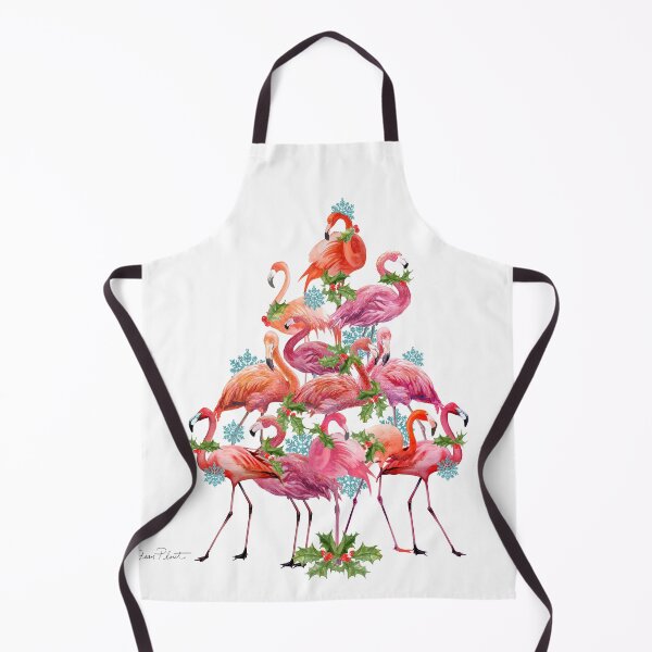 Item preview, Coastal Christmas Flamingos C2 designed and sold by Jean Plout.