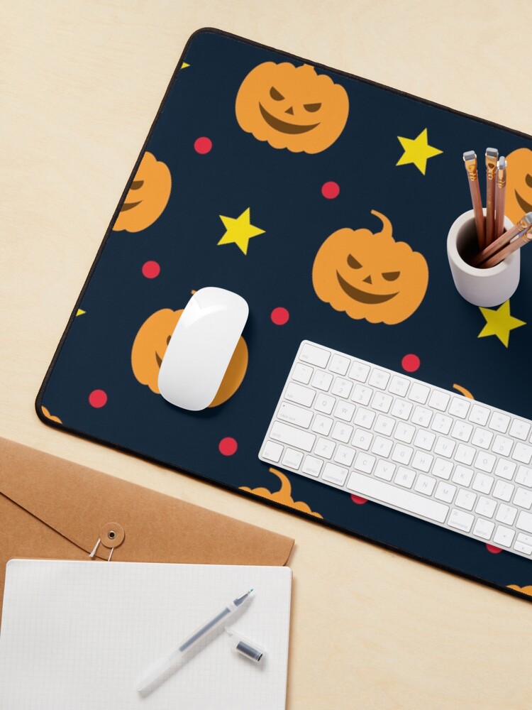 Alternate view of Halloween 2021 - Pattern Monster Mouse Pad