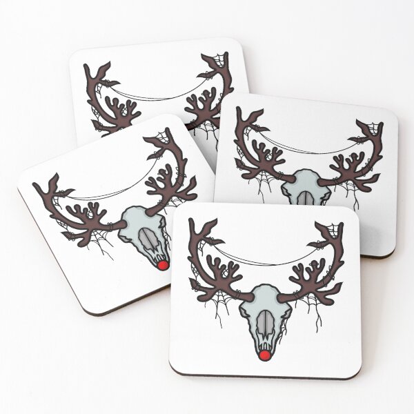 Item preview, Reindeer Skull designed and sold by pizzafairy.