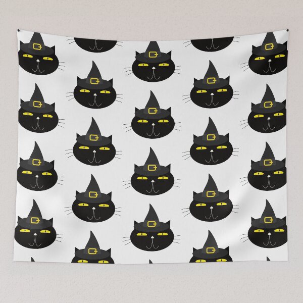 Item preview, Witch Cat Meoween designed and sold by AnnaAndVibes.