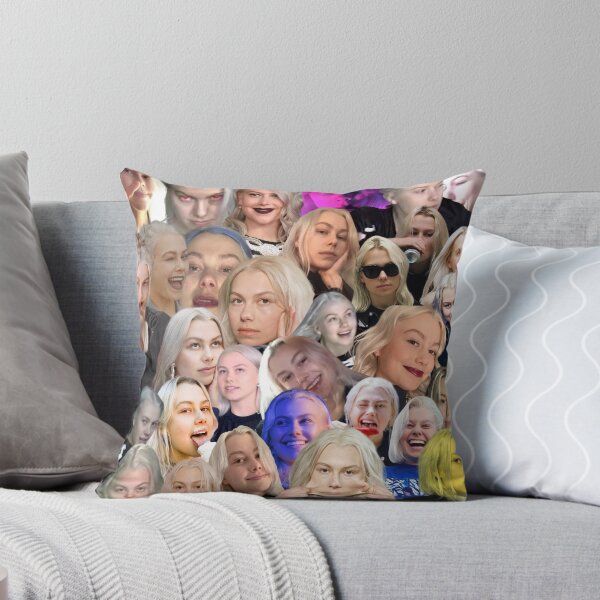 Artikel-Vorschau von Phoebe Bridgers Gesicht Collage, designt und verkauft von Forever Neverlinds.