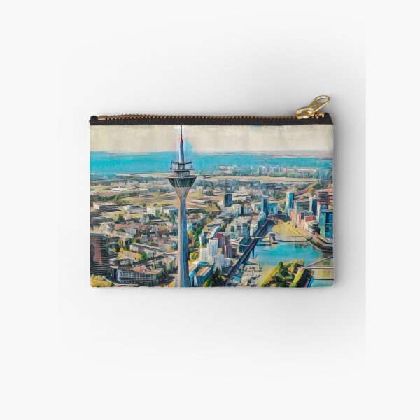 Item preview, Dusseldorf Skyline designed and sold by Sofia-Draws.
