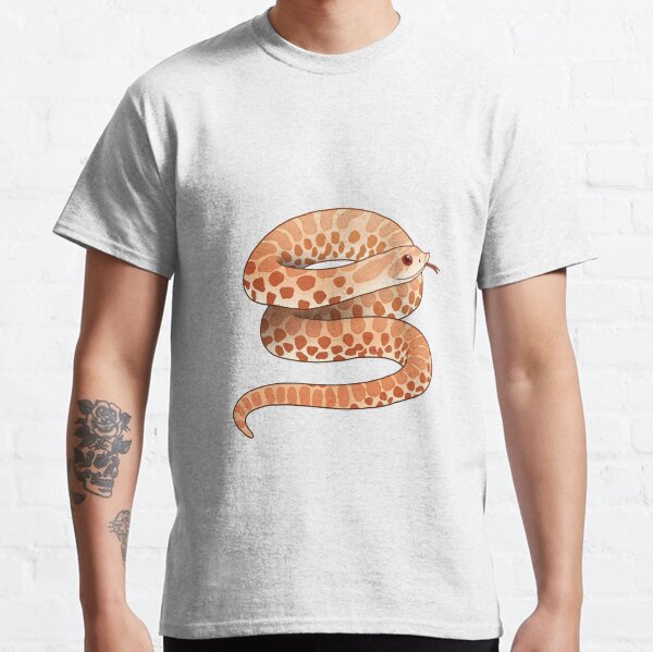 Albino Hognose Snake Anatomy Classic T-Shirt