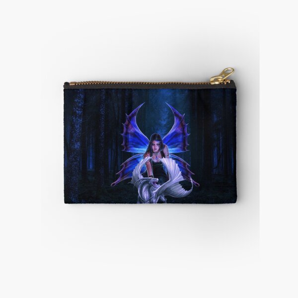 Item preview, Fairy and dragon in the fantasy forest designed and sold by brendanre.
