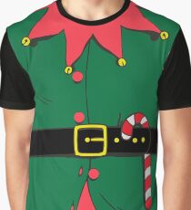 Green Elf Costume Graphic T-Shirt