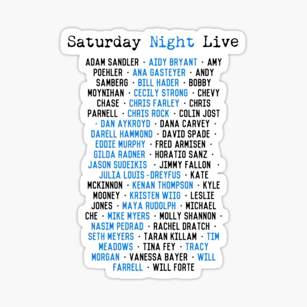 Sticker Snl Redbubble