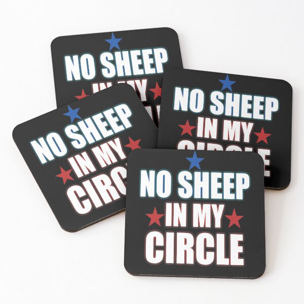 Item preview, No sheep in my circle designed and sold by StoreRahhal.