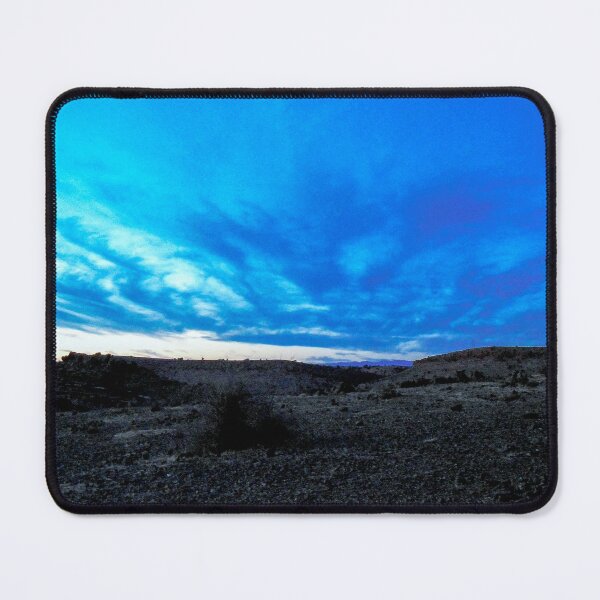 Item preview, Majestic sunrise of a stunning clear sky filled with heavy blue clouds with hills in the distance designed and sold by Alahyane Said.