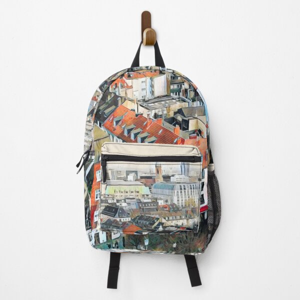 Item preview, Streets of Dusseldorf designed and sold by Sofia-Draws.
