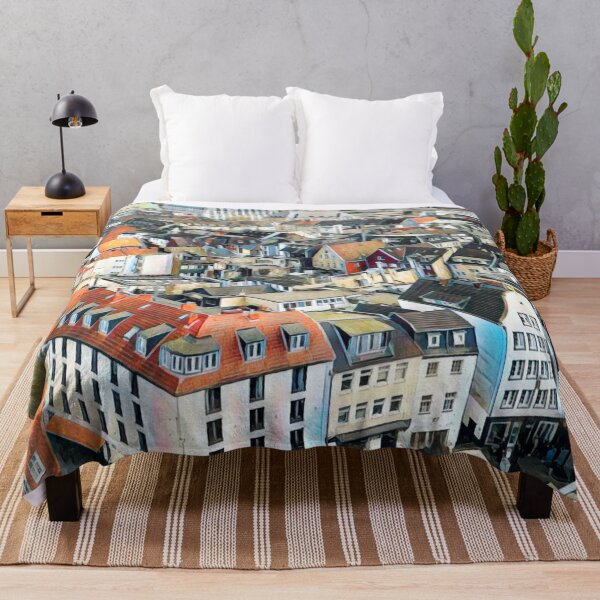 Item preview, Streets of Dusseldorf designed and sold by Sofia-Draws.