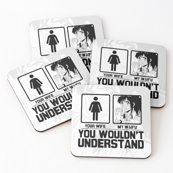 Item preview, My Waifu - You Wouldnt Understand - Sasha Braus | ShingekiNoKyojin designed and sold by The Shonen Spot.