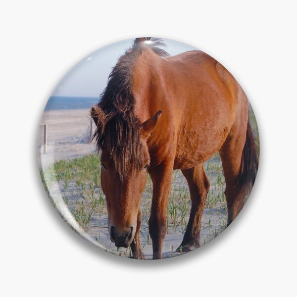 Item preview, Caballos salvajes, vida salvaje, isla de Assateague, belleza mística designed and sold by Sandra O'Toole.