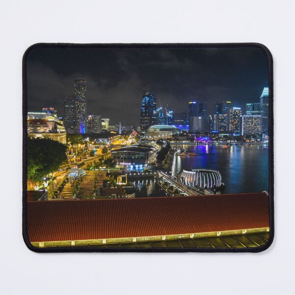 Item preview, Marine Bay skyline in Singapore designed and sold by Funkylikeabee.
