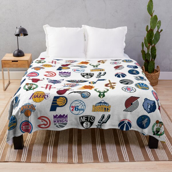 NBA teams Throw Blanket