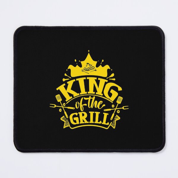 Item preview, King Of The Grill Barbeque Quote designed and sold by Open Canvas.