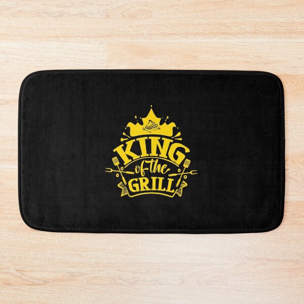 Item preview, King Of The Grill Barbeque Quote designed and sold by Open Canvas.