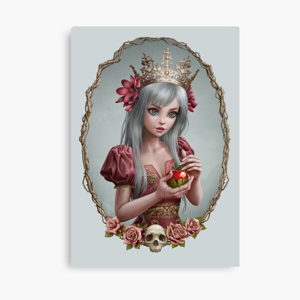 Gothic tales series: Applebite Canvas Print