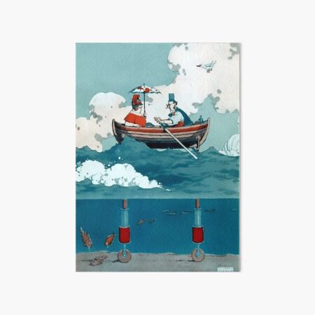 Item preview, “Ultramarine” by W Heath Robinson designed and sold by PatricianneK.