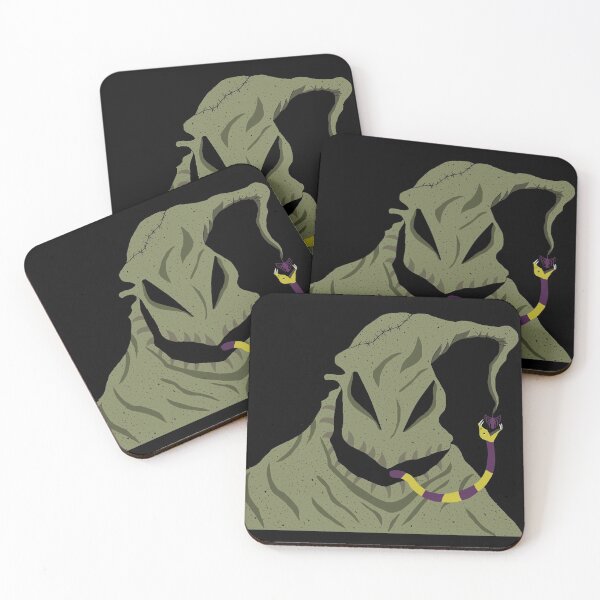 Item preview, the nightmare before christmas oogie boogie eatin a spider (burlap color version) designed and sold by Soulfate.