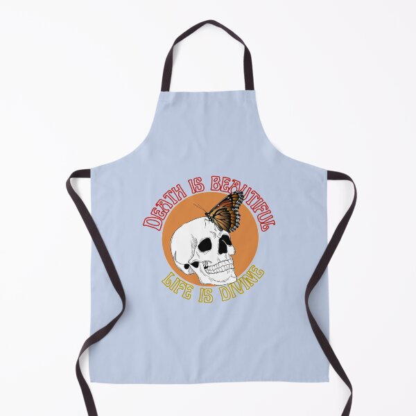 Item preview, death is beautiful , life is divine gothic designed and sold by BadTasteFactory.