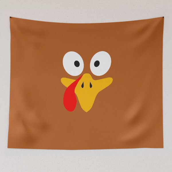 Item preview, Thanksgiving Turkey Face designed and sold by hyproinc.