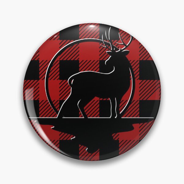 Item preview, Buffalo Check Christmas Deer/ Christmas Deer designed and sold by Designs By YL.