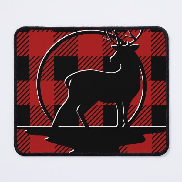 Item preview, Buffalo Check Christmas Deer/ Christmas Deer designed and sold by Designs By YL.