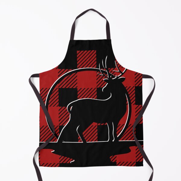 Item preview, Buffalo Check Christmas Deer/ Christmas Deer designed and sold by Designs By YL.