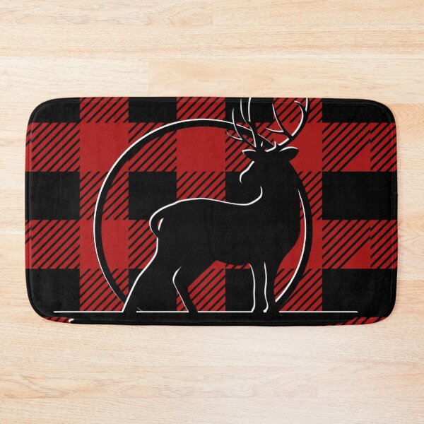 Item preview, Buffalo Check Christmas Deer/ Christmas Deer designed and sold by Designs By YL.
