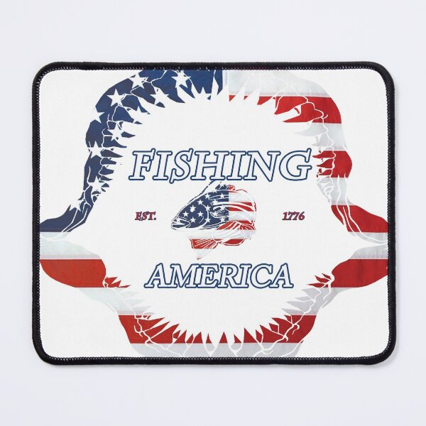 Item preview, America has been fishing since 1776 designed and sold by hookink.
